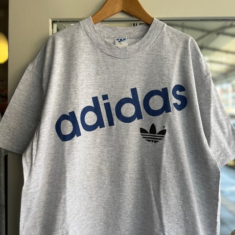 90's adidas プリントT L