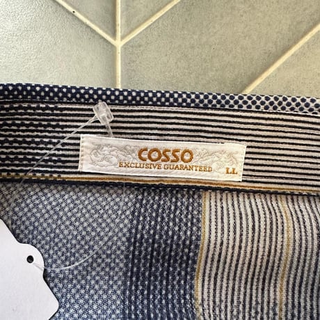 グラデーションポリエステルチェックシャツ