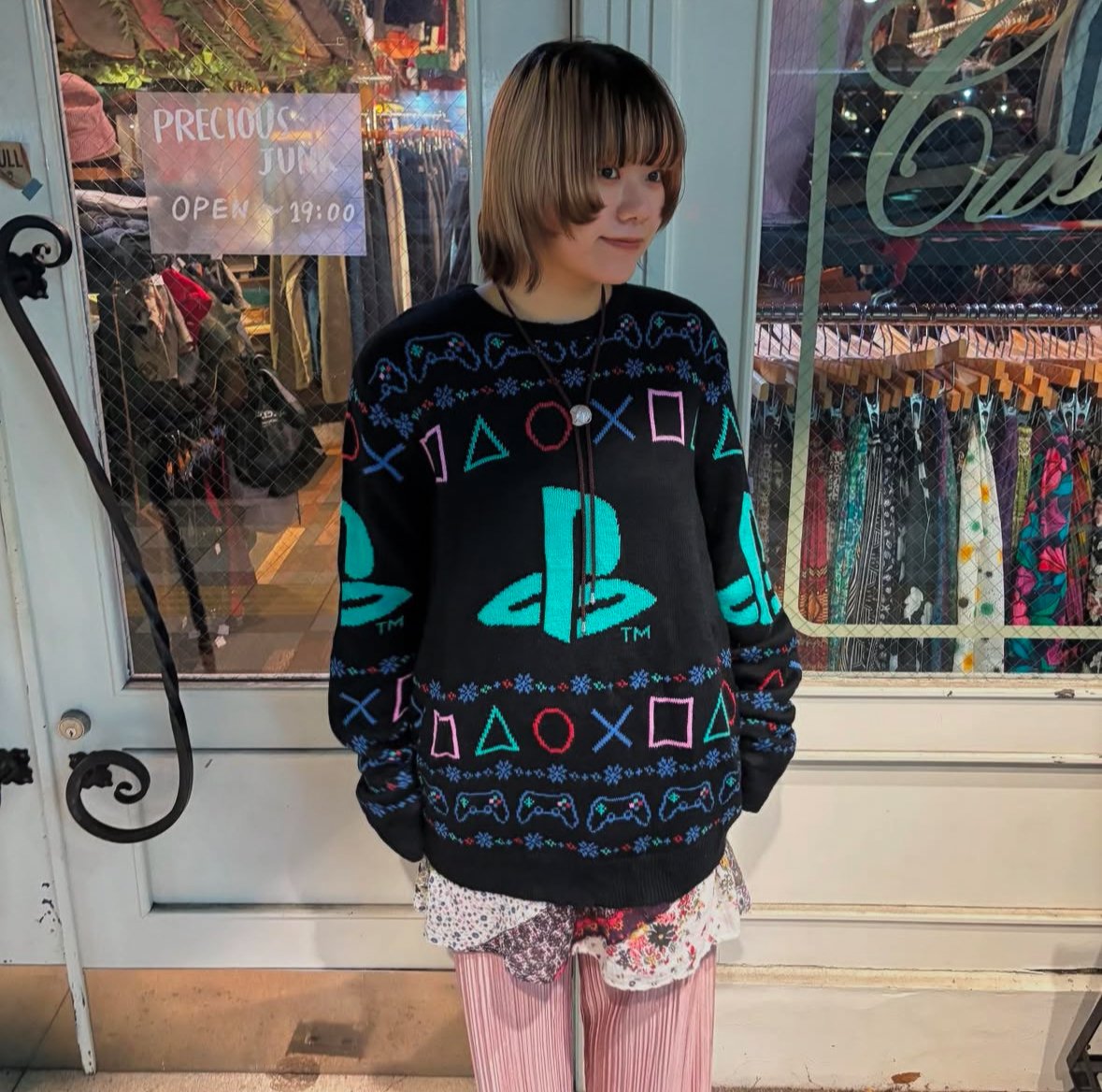 K様専用 PlayStation 総柄セーター | CUSTOM FEVER