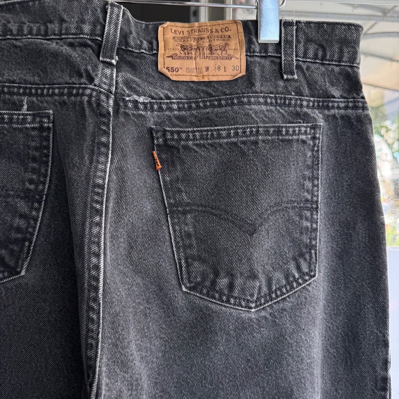 Levi's550 W38×L30 ブラック 94年製 Levi's550 W38 L30 ブラック | CUSTOM FEVER