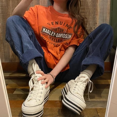 ハーレーダビッドソン両面プリントTシャツ
