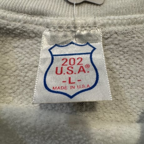 80's USA製 カレッジスウェット  L