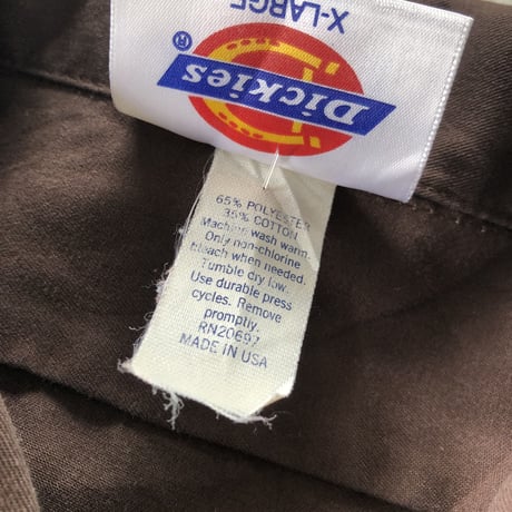 USA製Dickies ワークシャツ  XL