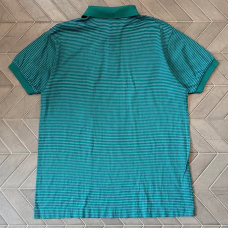 LACOSTE ボーダーポロシャツ