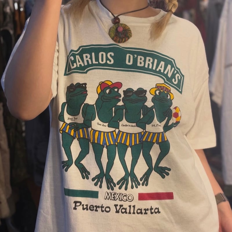 Carlos O'Brian's カエル両面プリントTシャツ | CUSTOM FEVER