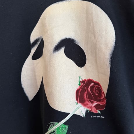 90's USA製The Phantom of the Operaプリントスウェット XL