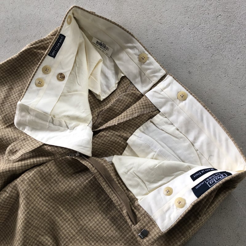 【ラルフ】Polo by Ralph Lauren リネンスラックスW34 ラルフ】Polo by Ralph Lauren リネンスラックスW34 Polo by