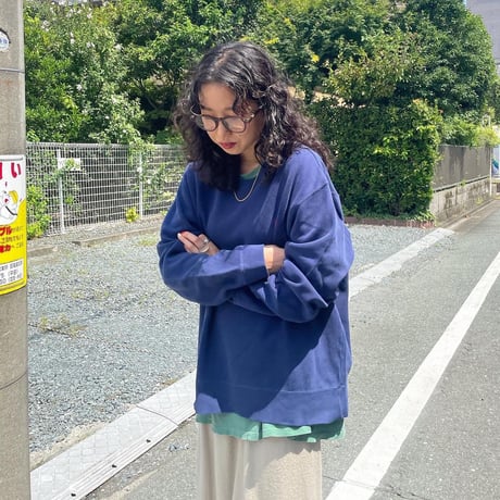 POLO Vネックスウェット