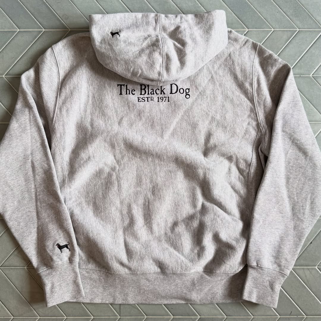 THE BLACK DOG プリントパーカー | CUSTOM FEVER