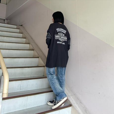 ハーレーダビッドソン 全面プリントTシャツ