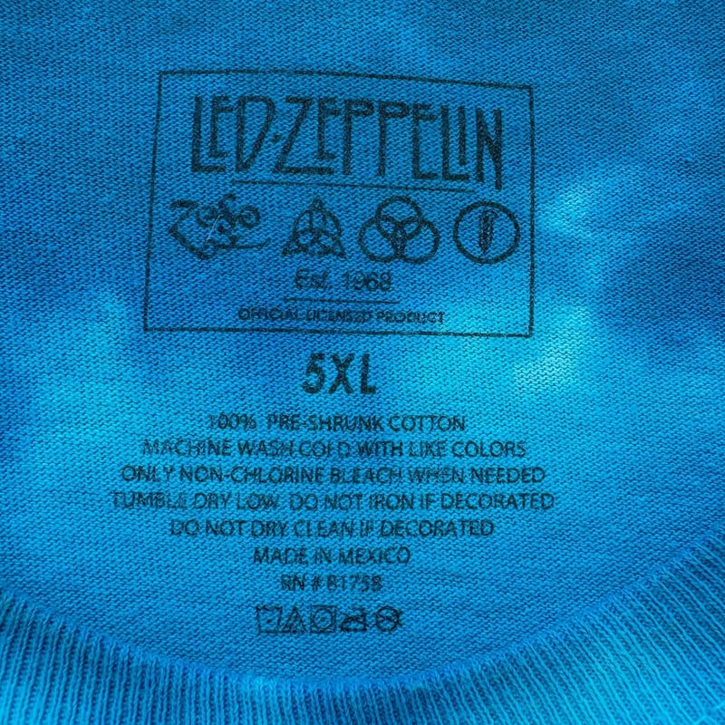 Led Zeppelin タイダイTシャツ | CUSTOM FEVER