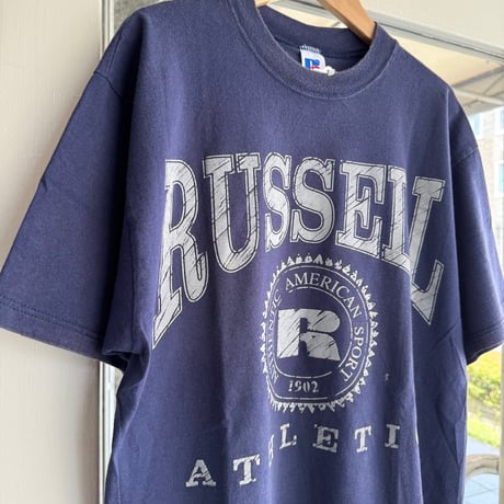 90's USA製 RUSSELL ATHLETIC プリントTシャツ L