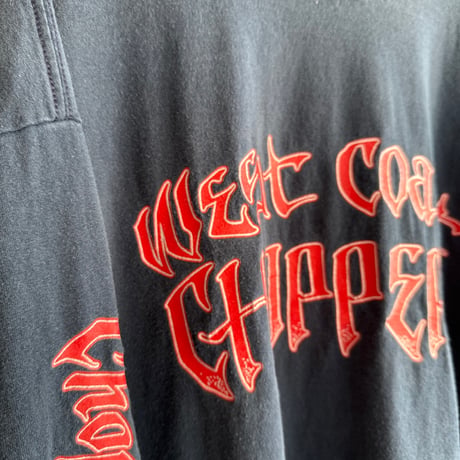 WEST COAST CHOPPERS袖プリントロンT  2XL