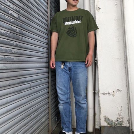 GREEN DAY〝american idiot〟USA製バンドTシャツ XL