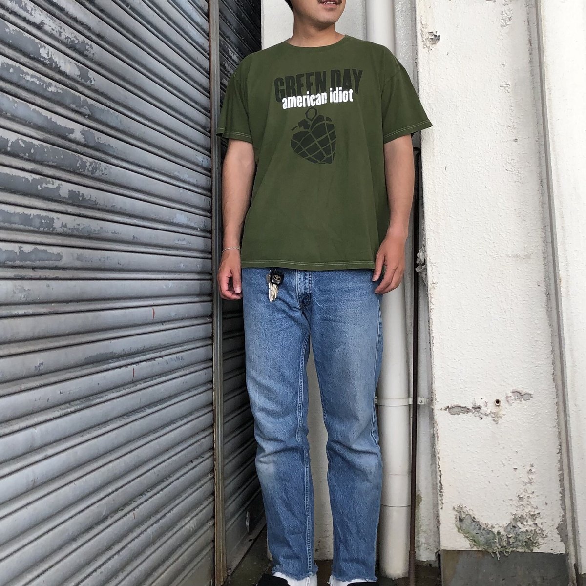 GREEN DAY バンドTシャツ　2004年『American Idiot』 Vintage 2004 Green Day T-Shirt American Idiot