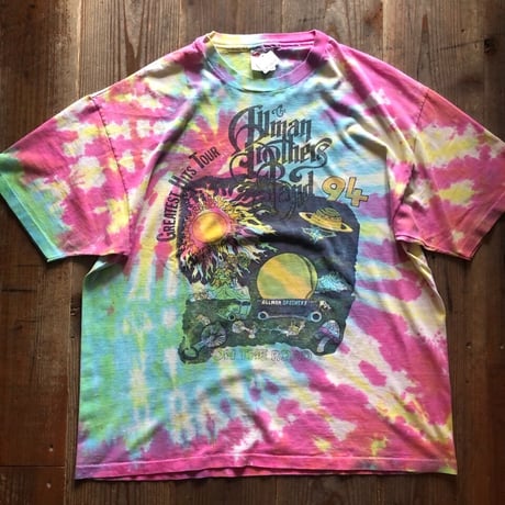 90's The Allman Brothers BandタイダイTシャツ