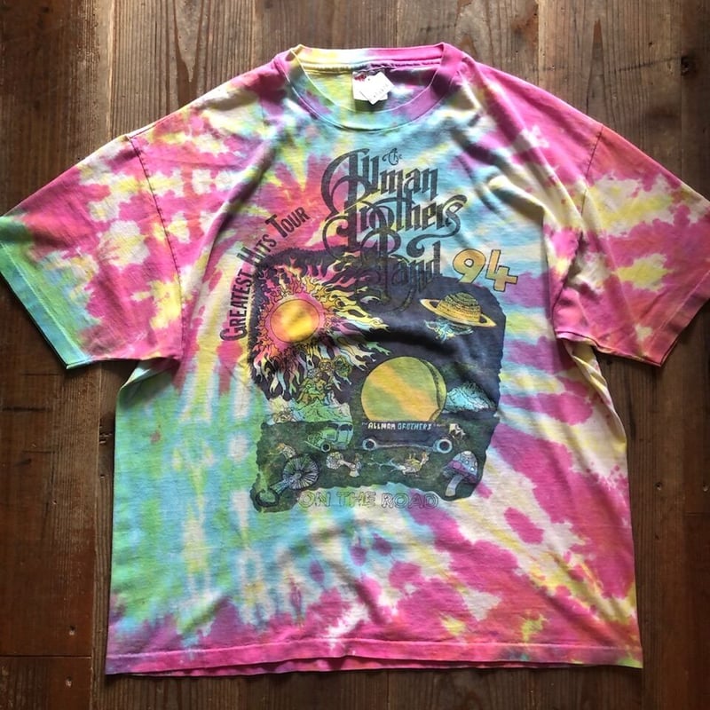 90's The Allman Brothers BandタイダイTシャツ | CUSTOM