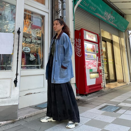 デニムカバーオール