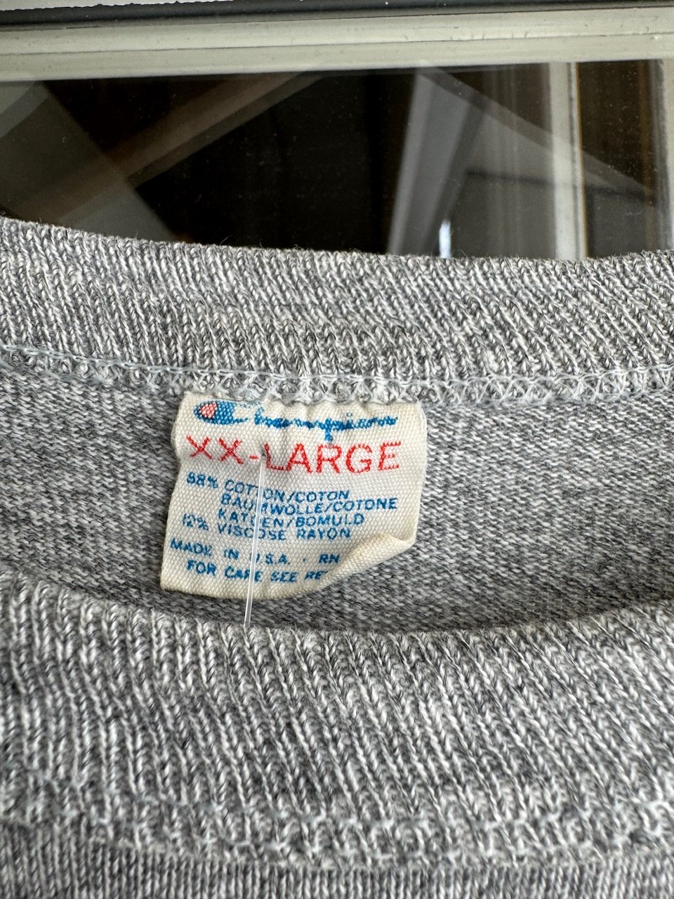 80年代チャンピオンカレッジTシャツ XX-LARGE | CUSTOM FEVER