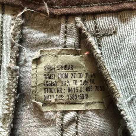 80's M65パンツ SMALL REGULAR