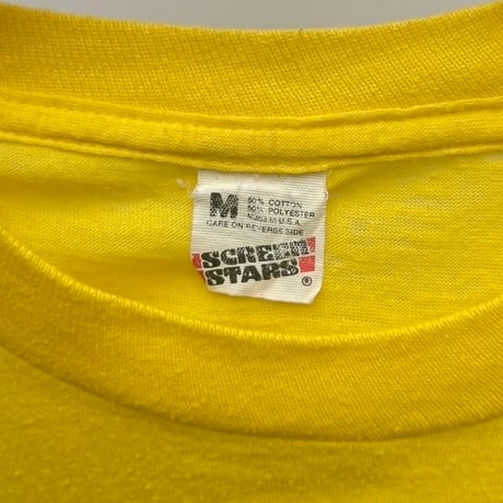 AHA シングルステッチ両面プリントTシャツ
