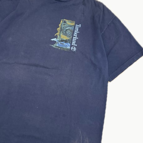 90's USA製 Timberland プリントTシャツ XL