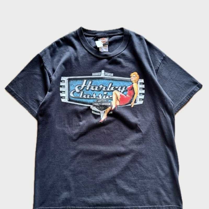 USA製 HARLEY DAVIDSON プリントTシャツ L | CUSTOM FEVER