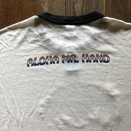 80年代 BEASTIE BOYS  白×黒リンガーTシャツ