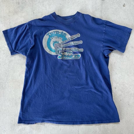70s ラメプリントTシャツ