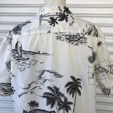 Hawaii総柄シャツ