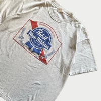 Pabst Blue Ribbon ビールプリントTシャツ