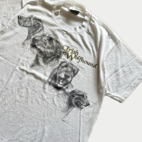 90’s Irish Wolfhound プリントTシャツ L