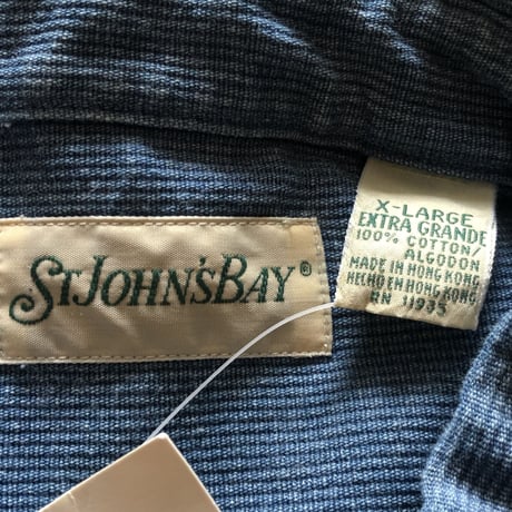 未使用ST JOHN'S BAY ビッグシルエットシャツ