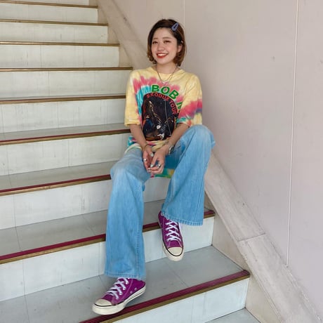 ボブマーリータイダイTシャツ