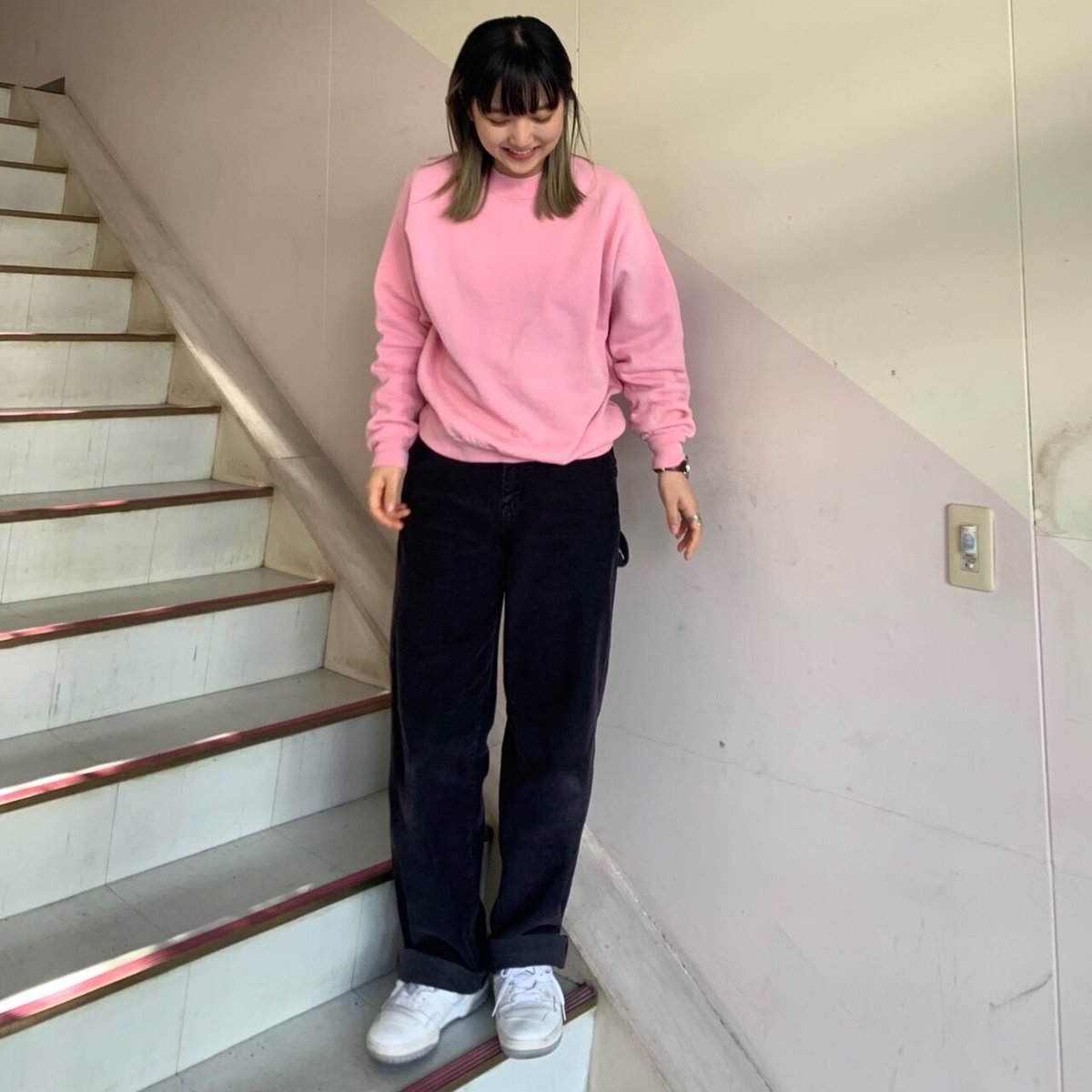 80's USA製 無地スウェット L ピンク | CUSTOM FEVER