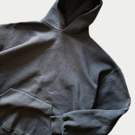 90's USA製RUSSELL無地フーディ XL