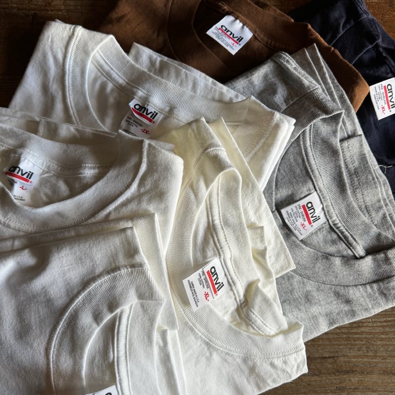 90's〜 anvil無地T デッドストック | CUSTOM FEVER