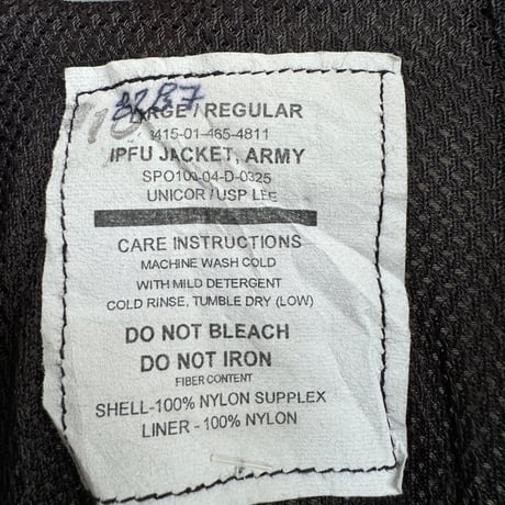 US.ARMY IPFU ジャケット LARGE-REGULAR