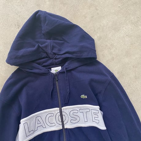 LACOSTE鹿子フーディジャージ