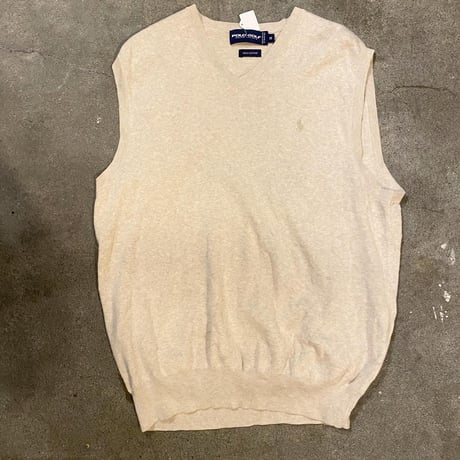 POLO GOLF コットンニットベスト