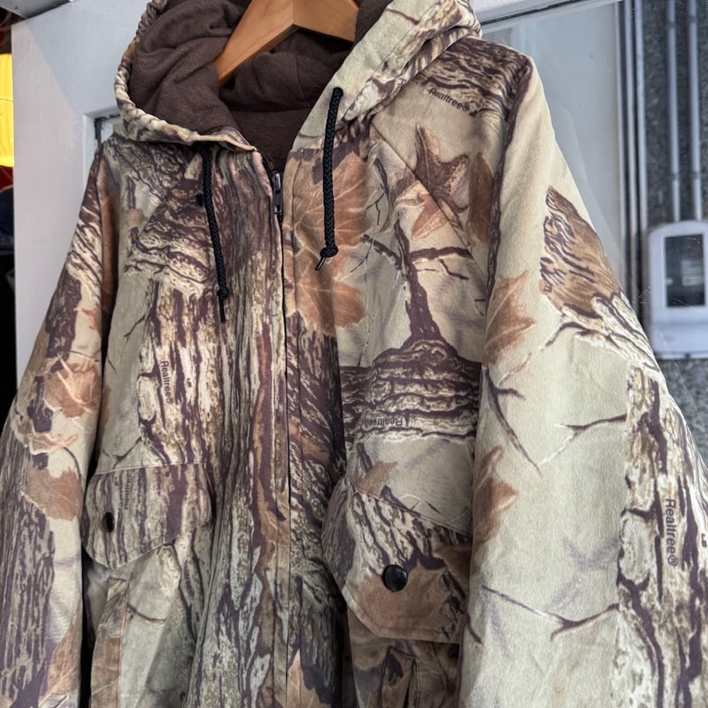 【お値下げ可能】リアルツリーアウター 90's USA製 REDHEADリアルツリー柄ジャケット | CUSTOM FEVER
