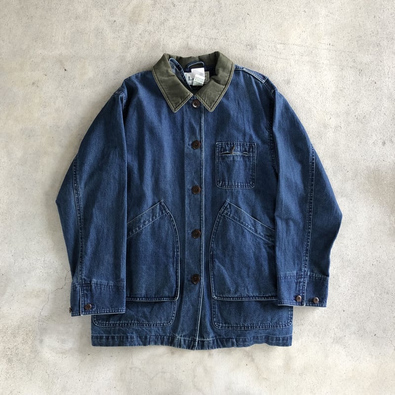L.L Bean ハンティングジャケット　デニムカバオール L.L.BEAN