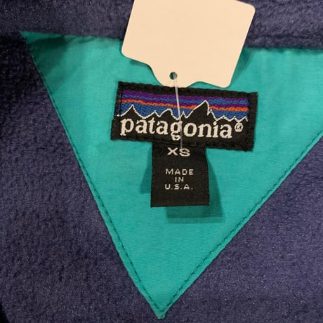 USA製Patagonia 襟付きフリースプルオーバー