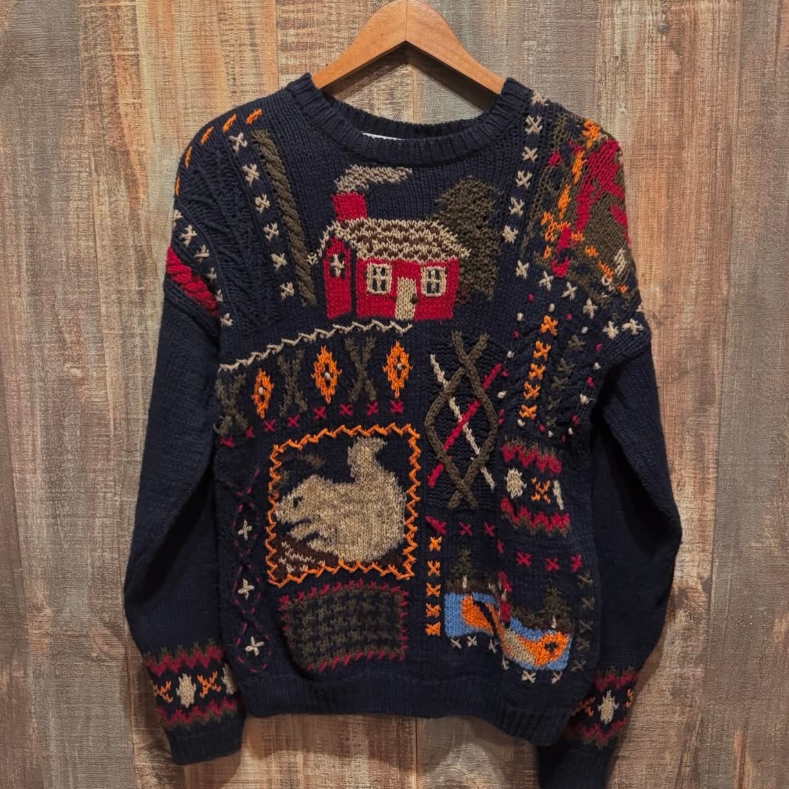 新品 northern isles ハロウィン柄 ハンド ニット セーター S 814ANgddtbL._UY1000_.jpg