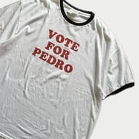 00's VOTE FOR PEDRO リンガーTシャツ 2XL