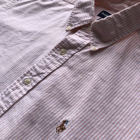 Ralph Lauren 半袖ストライプシャツ 〝BLAKE〟M