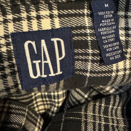 90's OLD GAP チェックシャツ M