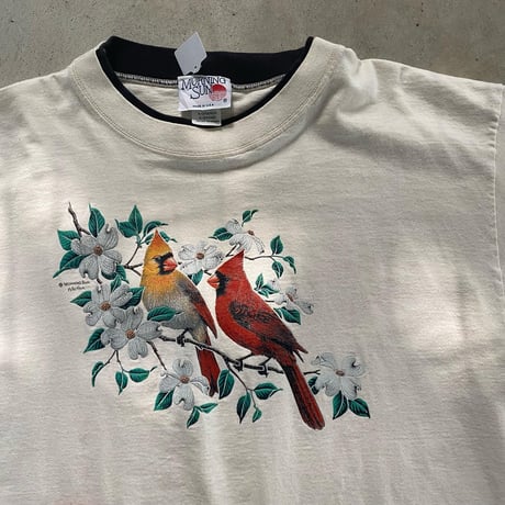 USA製重ね着風ビッグTシャツ