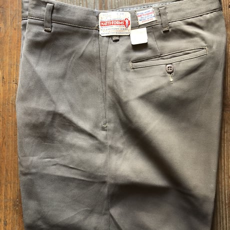 USA製 未使用ワークパンツ NATIONAL UNIFORM CO. W28×L32(20),W29×L32(21)
