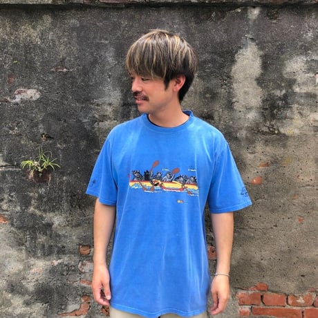 Kliban cat 両面プリントTシャツ
